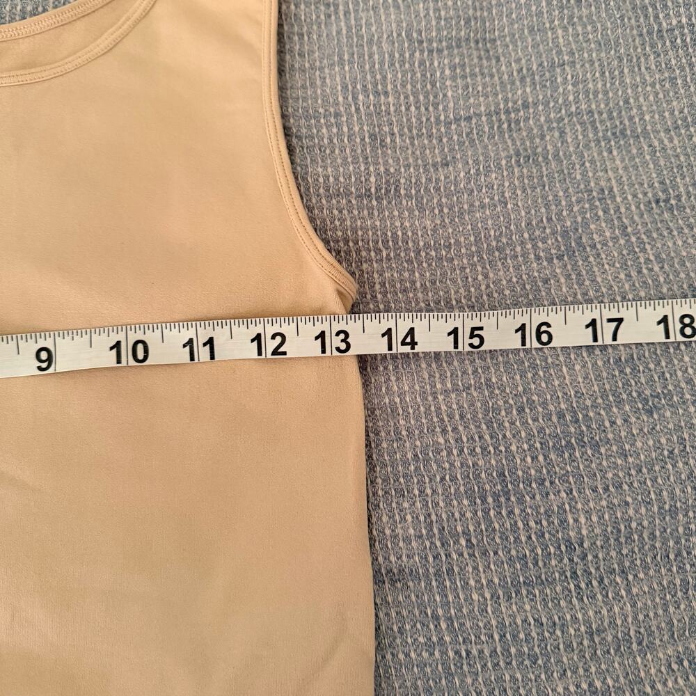 Skinny Tees Basic Tank Top Toasted Almond - One Size 0-14 - Picture 6 of 7